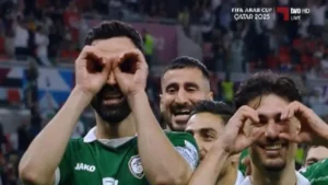 هدف خريبين يُعلن خروج تونس من كأس العرب بعد هزيمتها أمام سوريا في اللقاء الافتتاحي